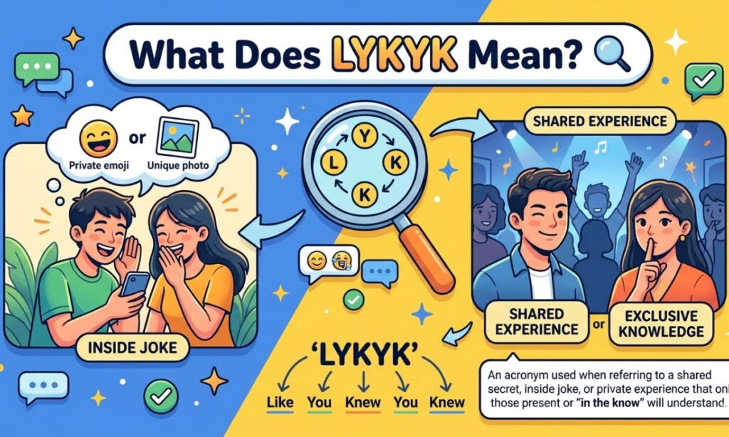 What Does LYKYK Mean