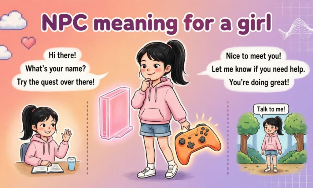NPC meaning for a girl