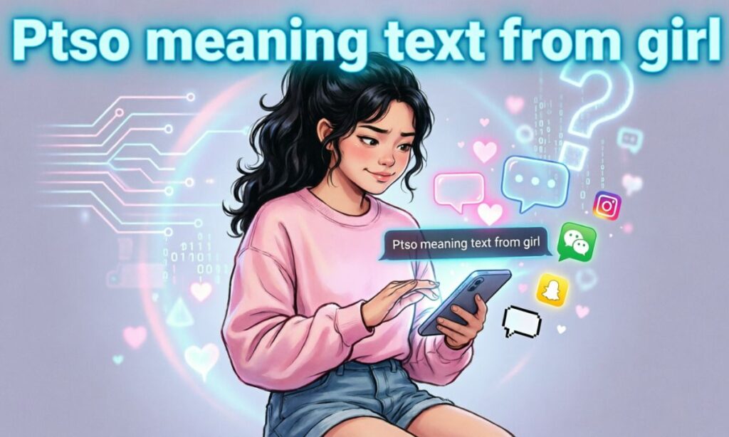 Ptso meaning text from girl