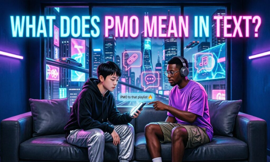 What Does PMO Mean in Text