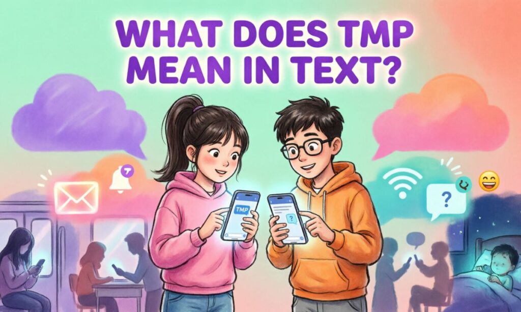 What Does TMP Mean in Text