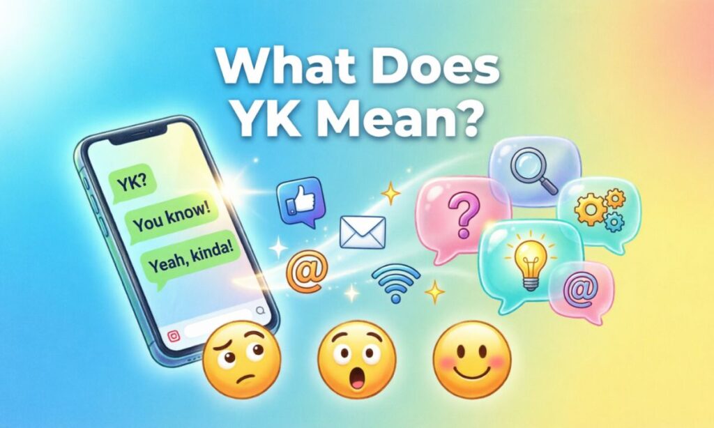 What Does YK Mean