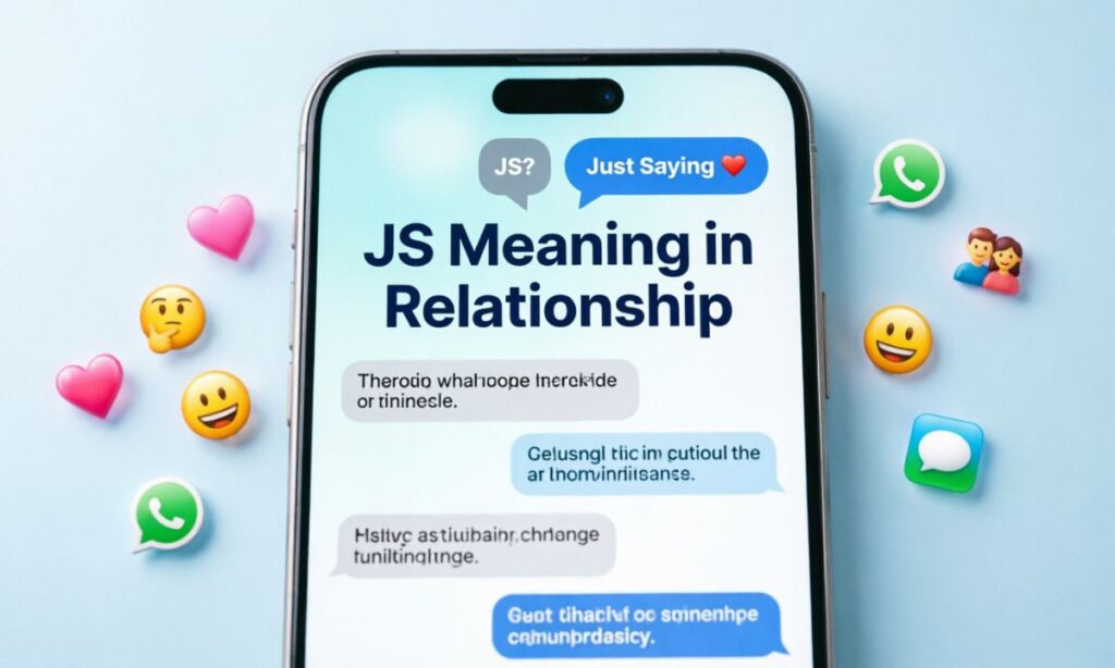 JS meaning in relationship