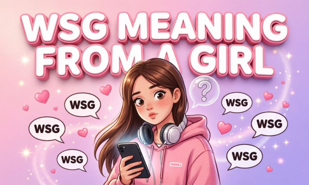 WSG Meaning From a Girl