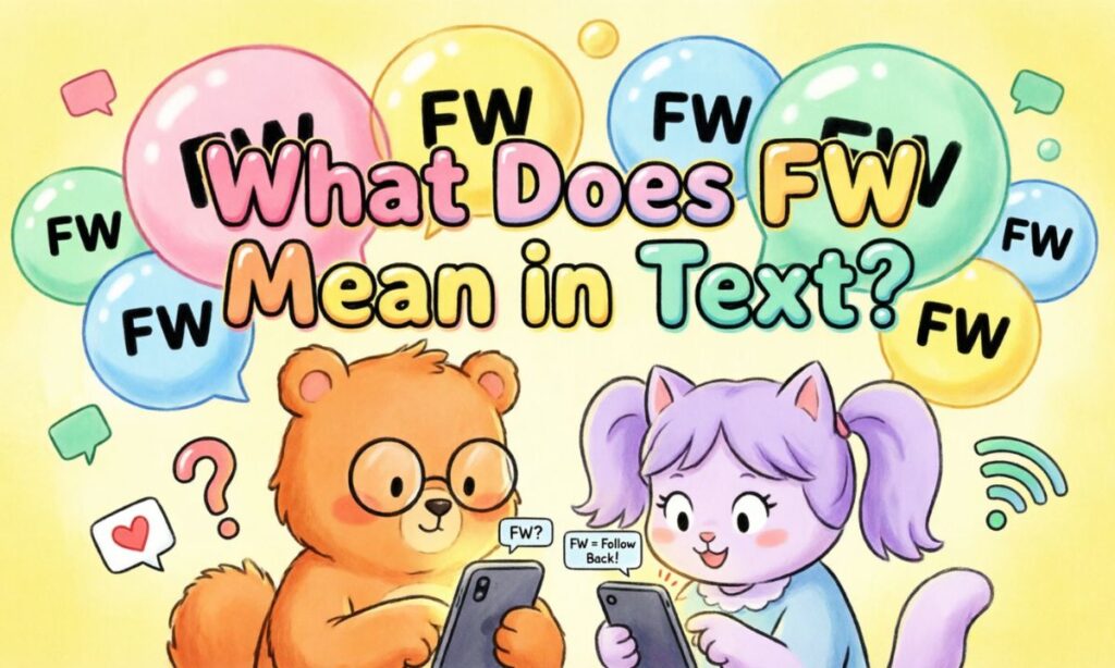 What Does FW Mean in Text