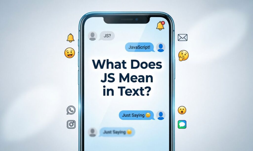 What Does JS Mean in Text
