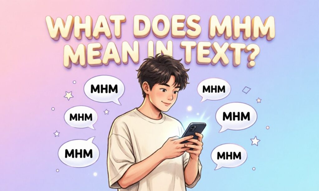 What Does MHM Mean in Text
