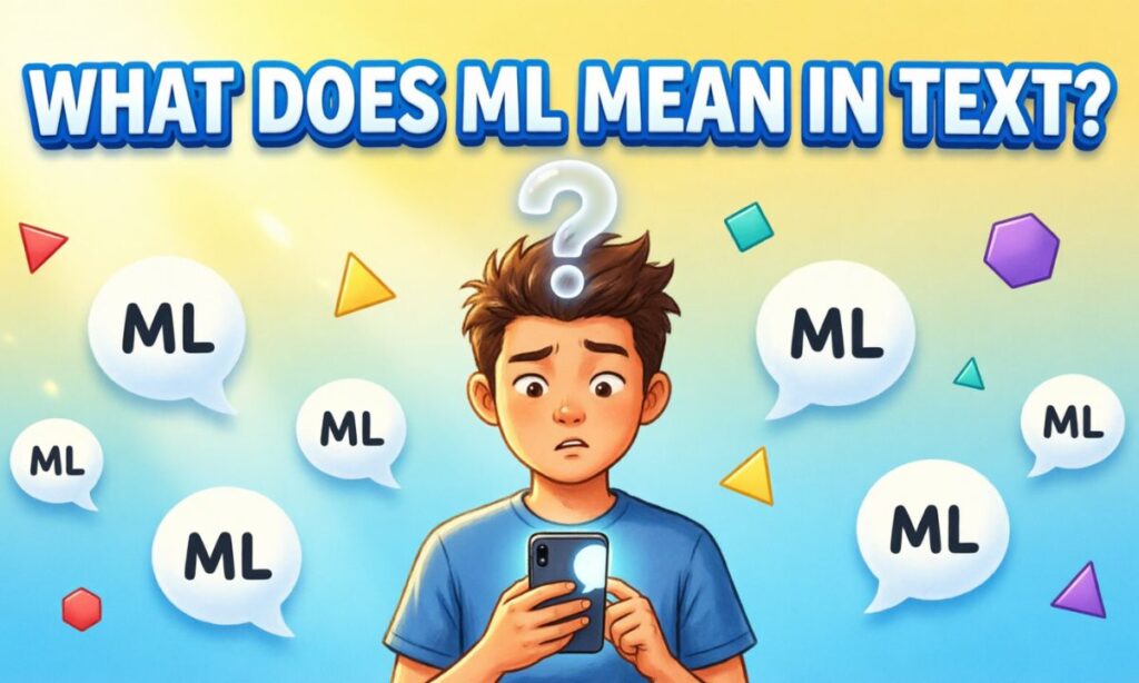 What Does ML Mean in Text