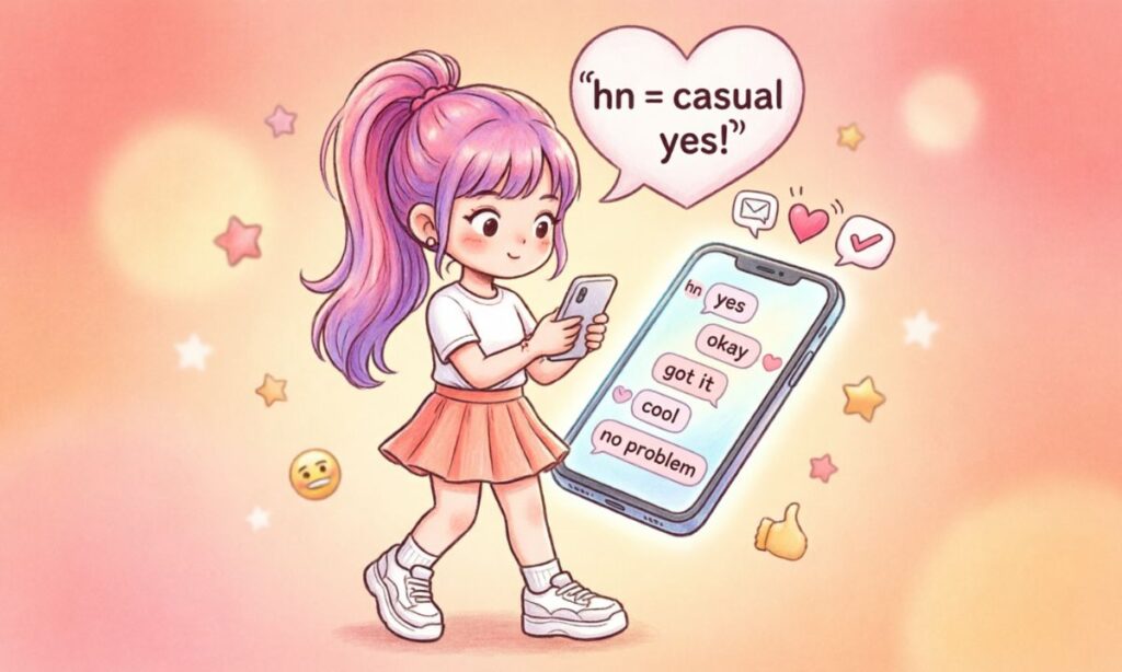 hn Meaning From a Girl